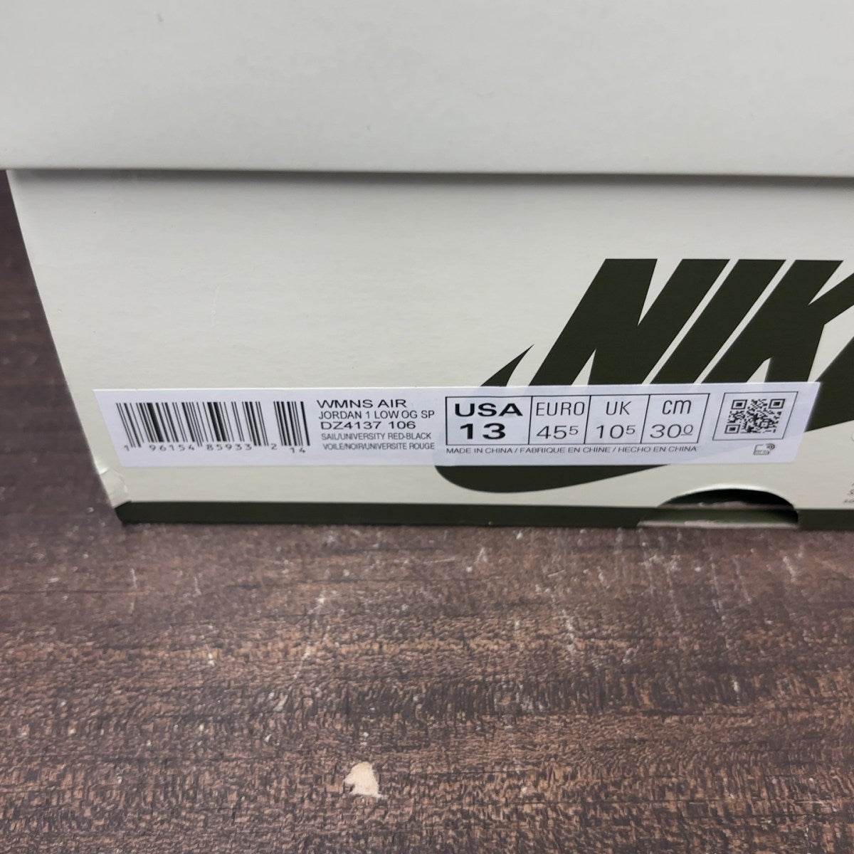 Jordan 1 Retro Low OG SP Travis Scott Olive (Women's) Size 13W (Pre-Owned) - Image 7