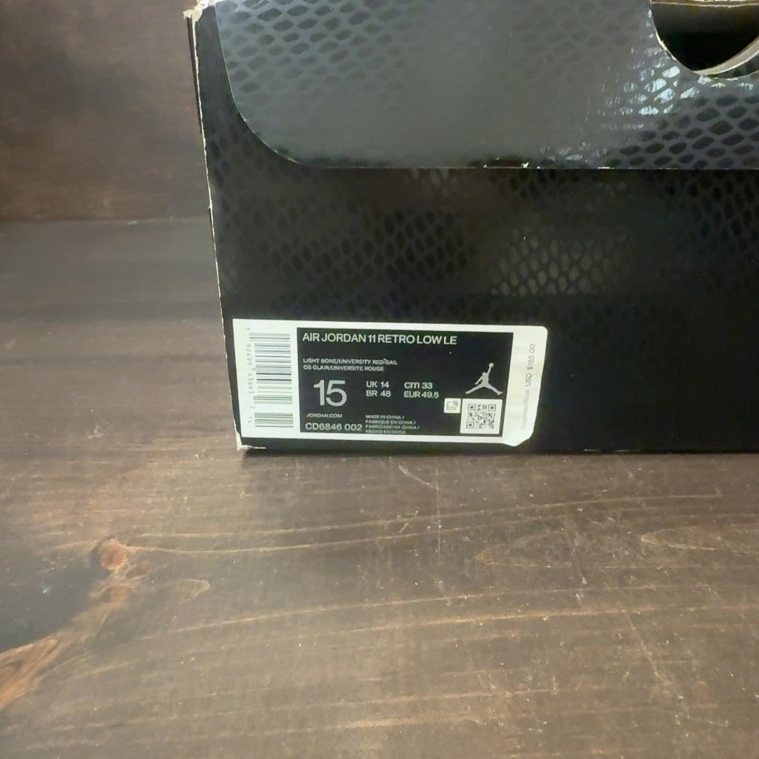 Jordan 11 Retro Low Snake Light Bone - Image 8