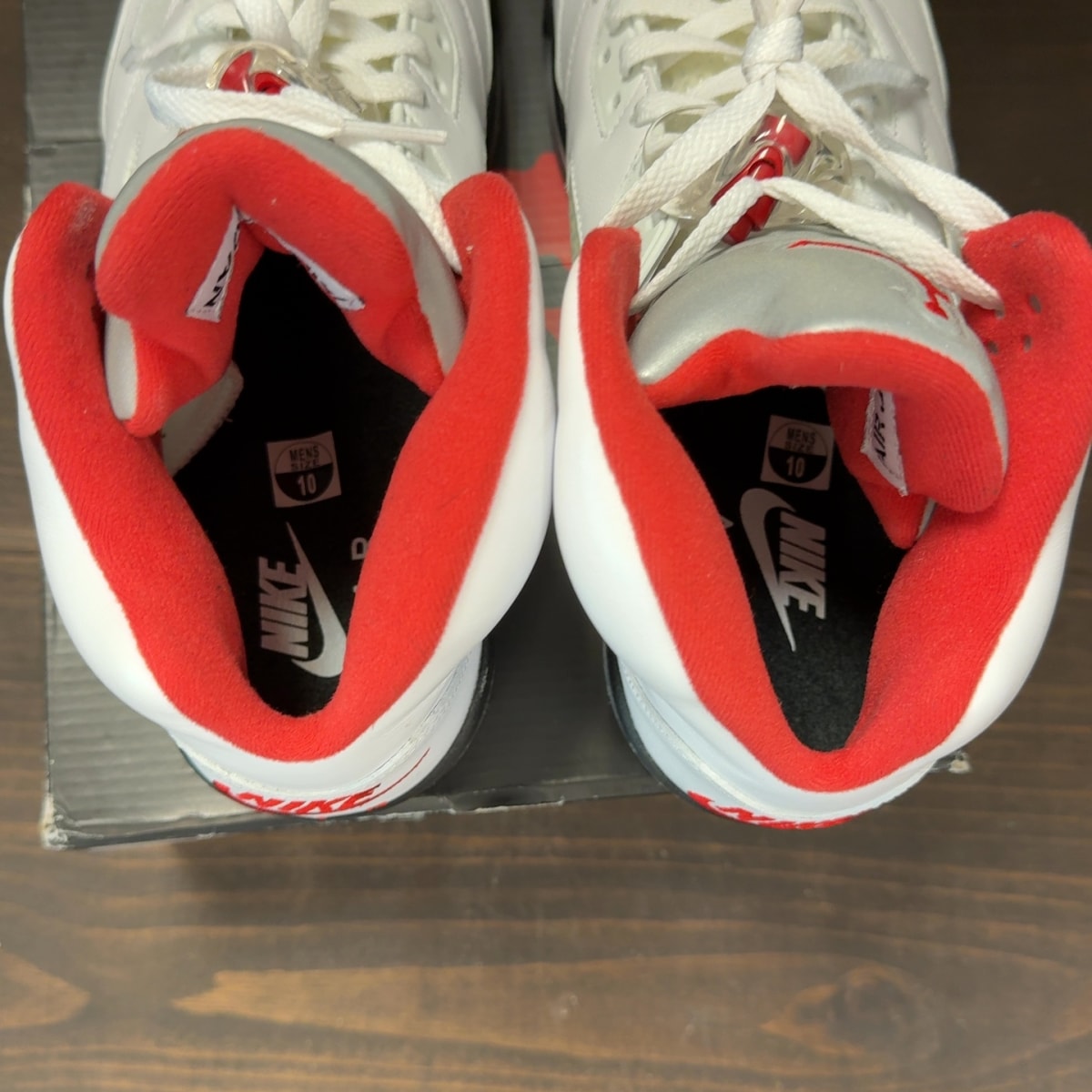 Jordan 5 Retro Fire Red Silver Tongue (2020) - Image 6