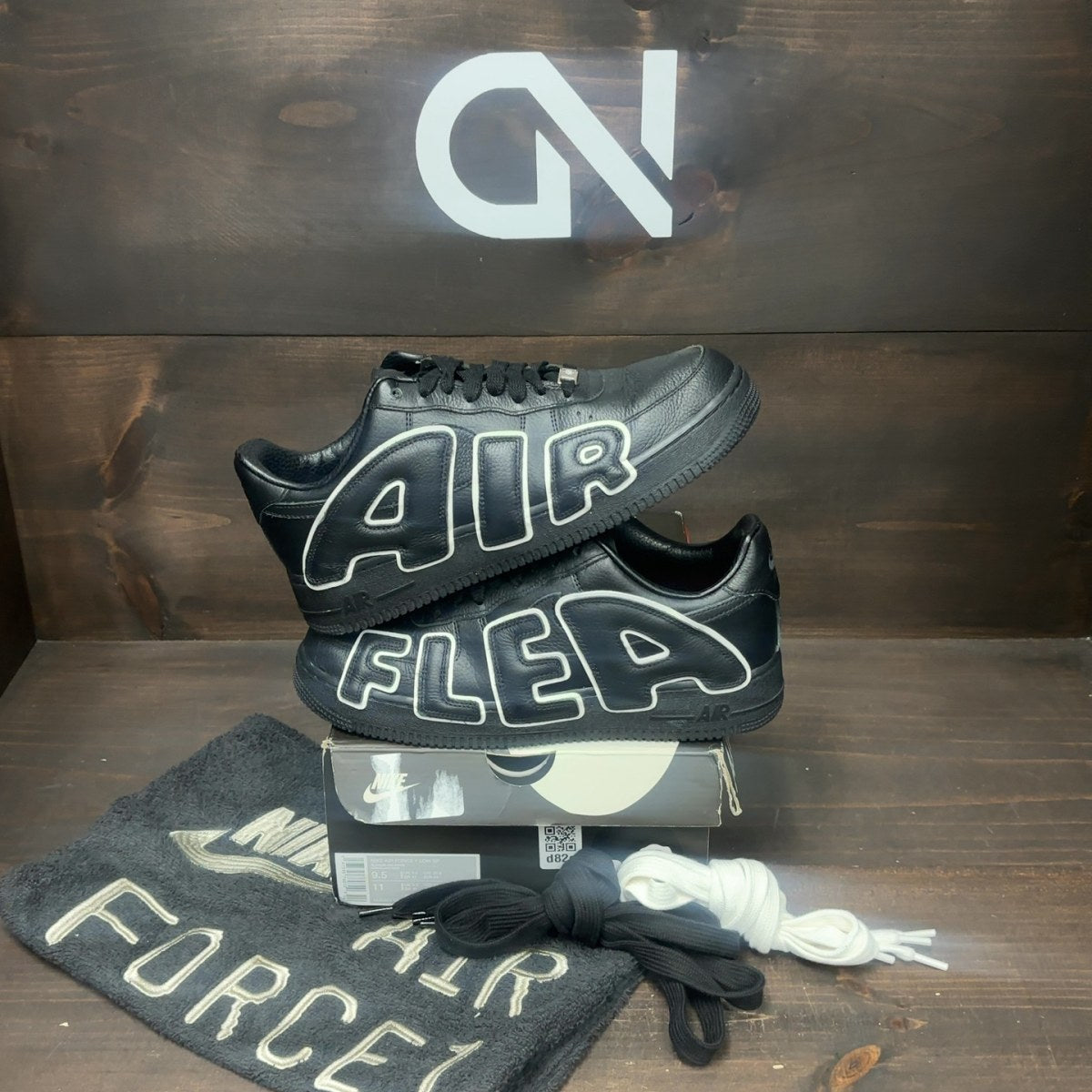 Nike Air Force 1 Low Cactus Plant Flea Market Black (2024) - Image 1