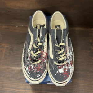 Vans Premium Old Skool 36 Paint Splatter Charcoal Grey - Image 3