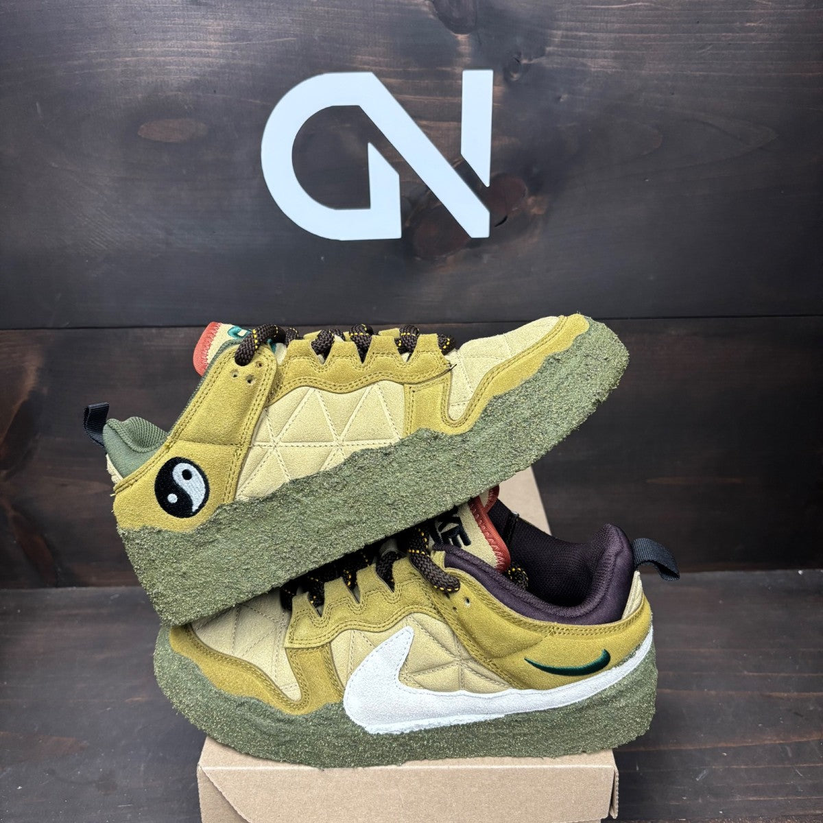 Nike CPFM Flea 1 Cactus Plant Flea Market Desert Moss Size 9 (Pre-Owned) - Image 1