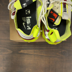 Nike React Runner ISPA Platinum Tint Volt Glow Team Red Size 11 (Pre-Owned) - Image 6