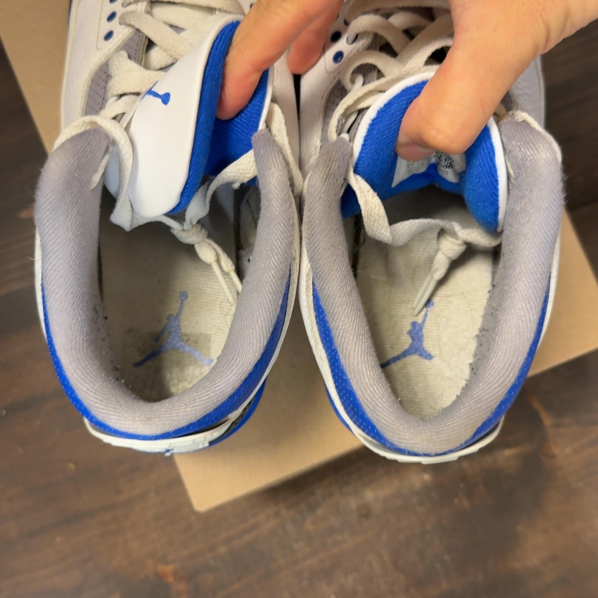 Jordan 3 Retro Racer Blue Size 8.5 (Pre-Owned) - Image 5