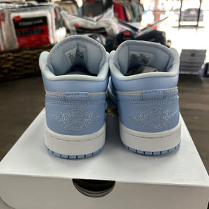 Jordan 1 Low Football Grey Aluminum (Women's) - Image 4