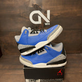 Jordan 3 Retro Varsity Royal Cement - Image 1