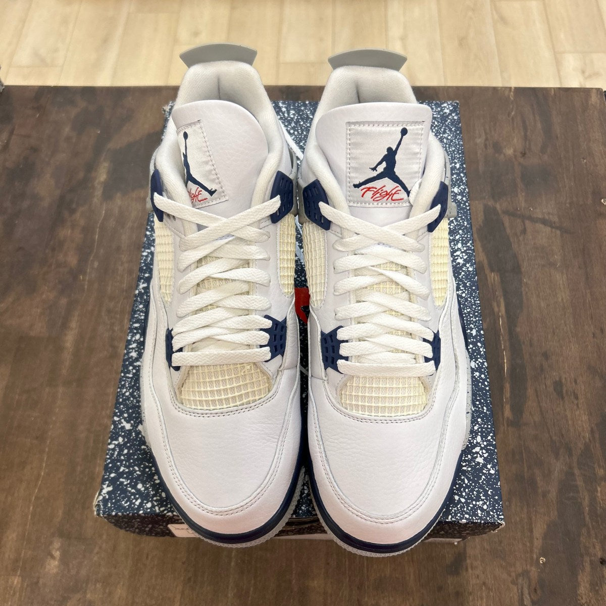 Jordan 4 Retro Midnight Navy - Image 2
