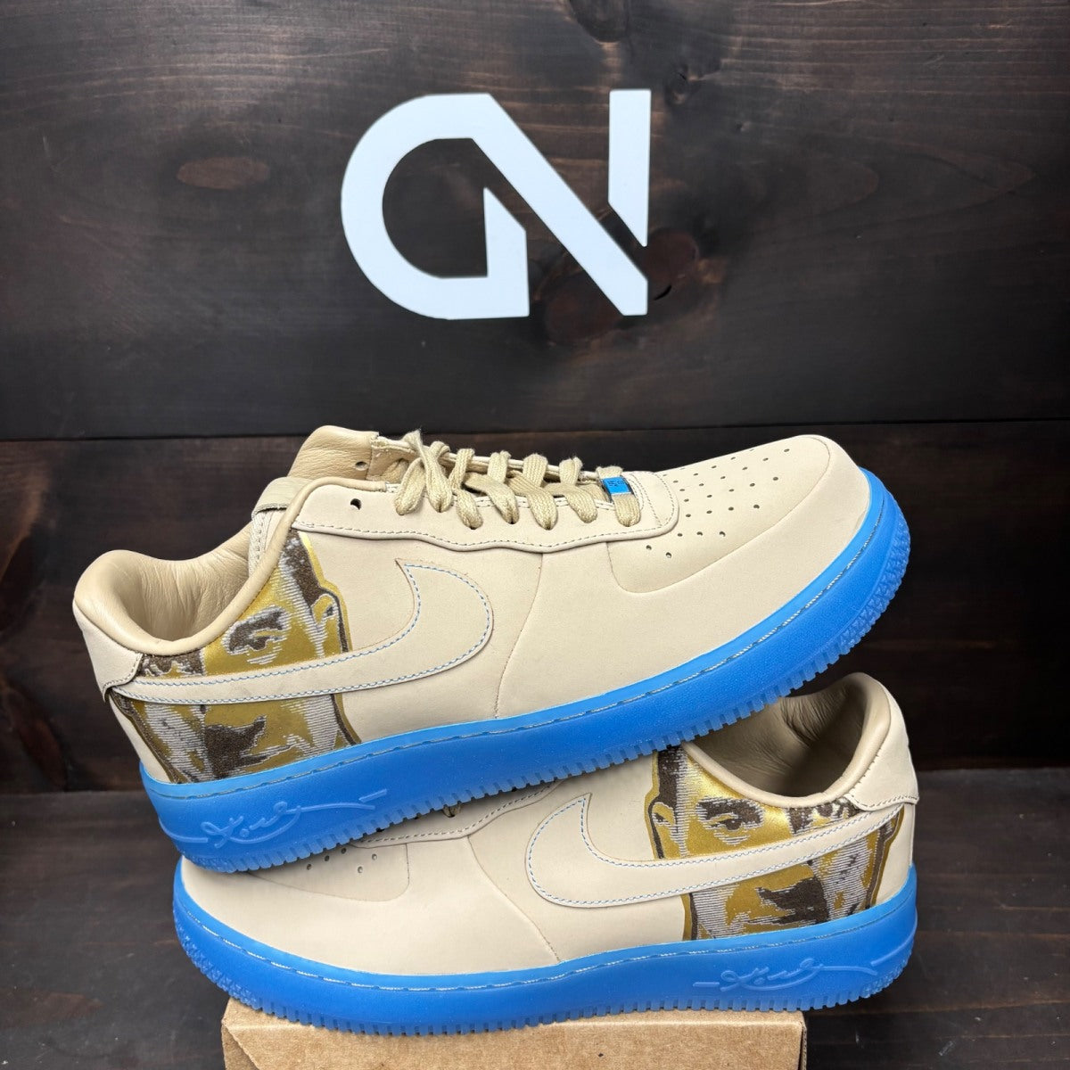 Nike Air Force 1 Low Protro Kobe Bryant Linen Size 11.5 - Image 1