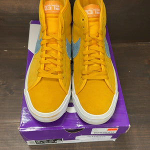 Nike SB Zoom Blazer Mid Pro GT Grant Taylor University Gold Denim - Image 3