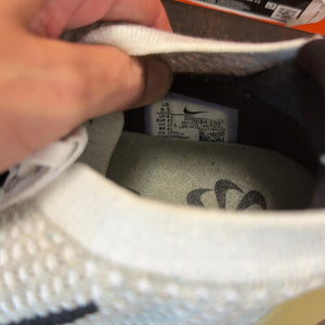Nike Air VaporMax 2021 FK White Black Metallic Silver - Image 7