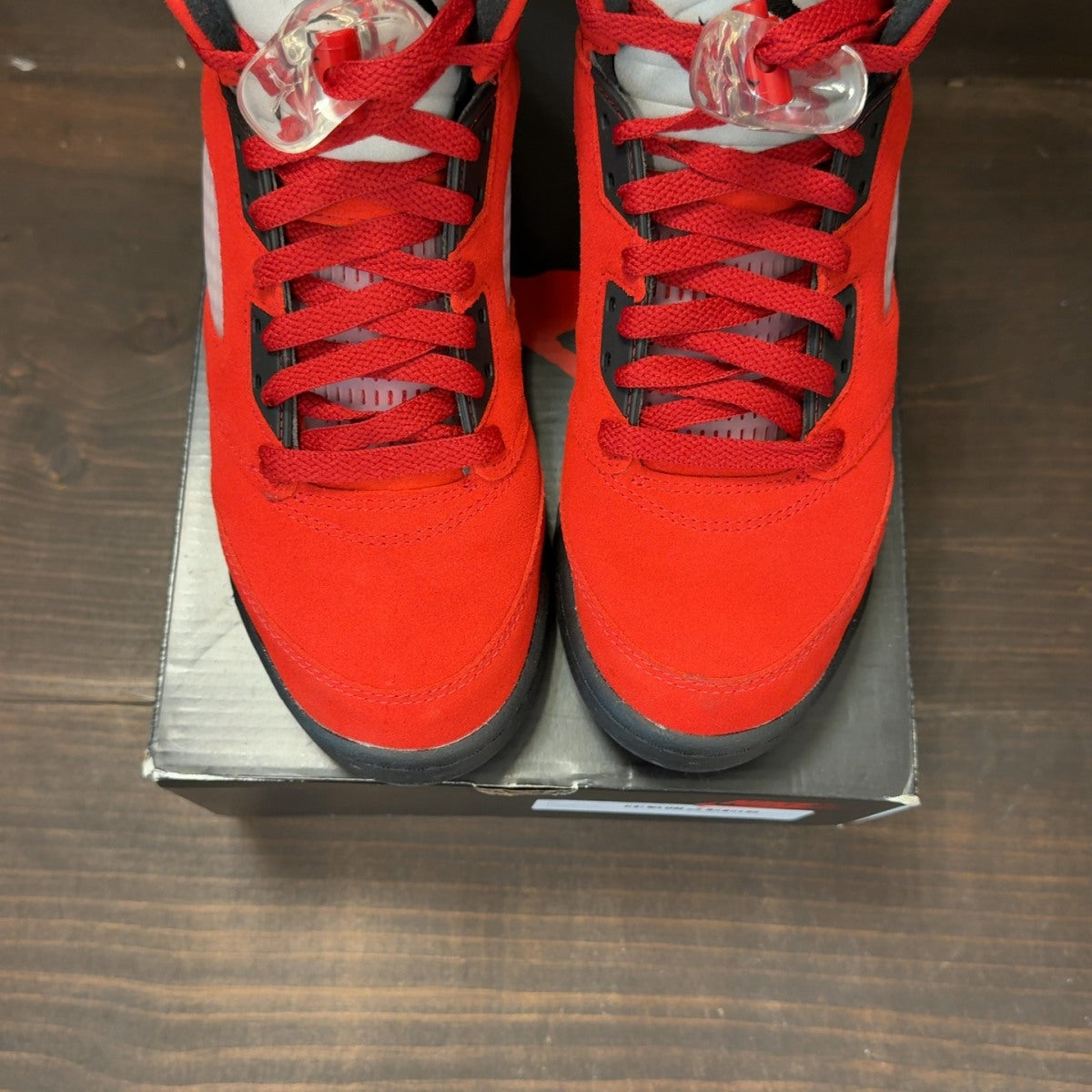 Jordan 5 Retro Raging Bull Red (2021) (GS) - Image 3