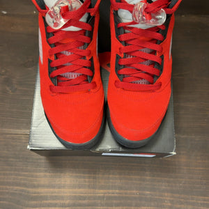 Jordan 5 Retro Raging Bull Red (2021) (GS) - Image 3