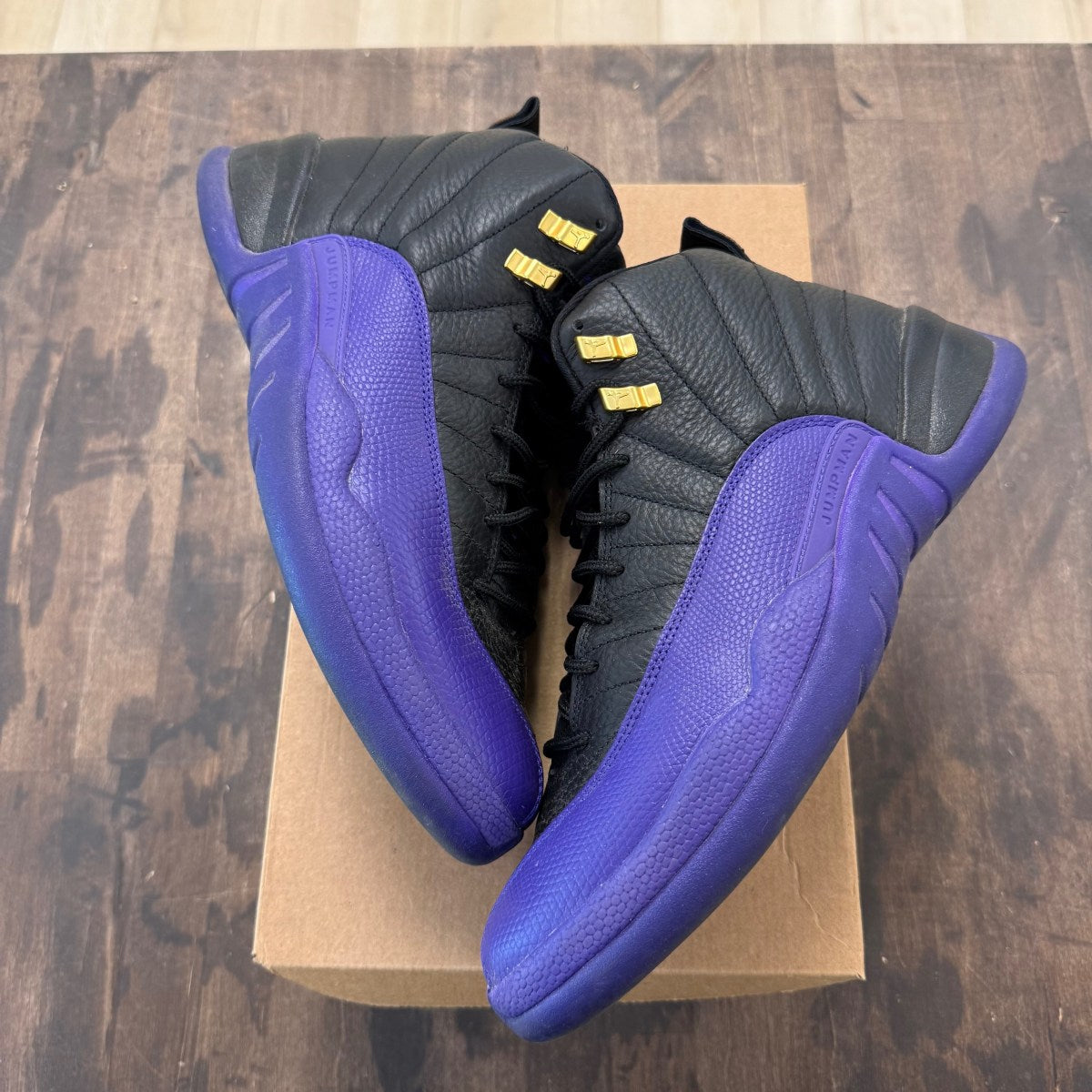 Jordan 12 Retro Field Purple Size 10.5 (Pre-Owned) - Image 1