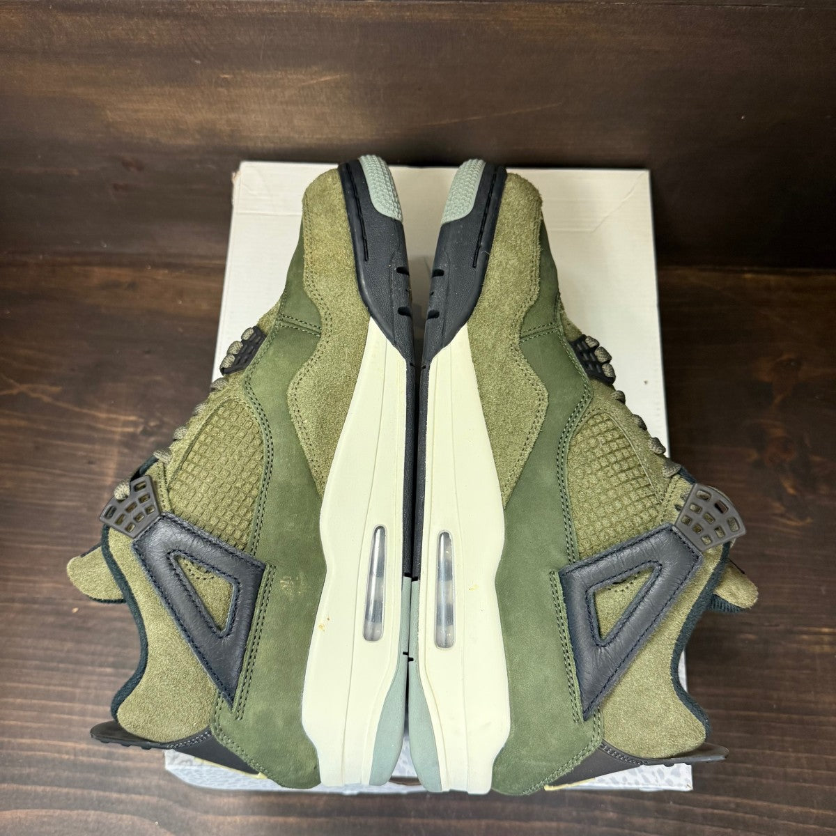 Jordan 4 Retro SE Craft Medium Olive Size 12 (Pre-Owned) - Image 5