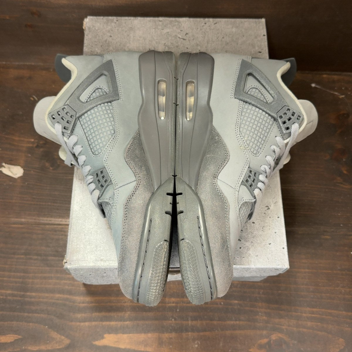 Jordan 4 Retro SE Paris Olympics Wet Cement Size 10.5 (Pre-Owned) - Image 4