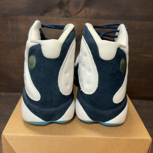 Jordan 13 Retro Obsidian Powder Blue White Size 9.5 (Pre-Owned) - aux
