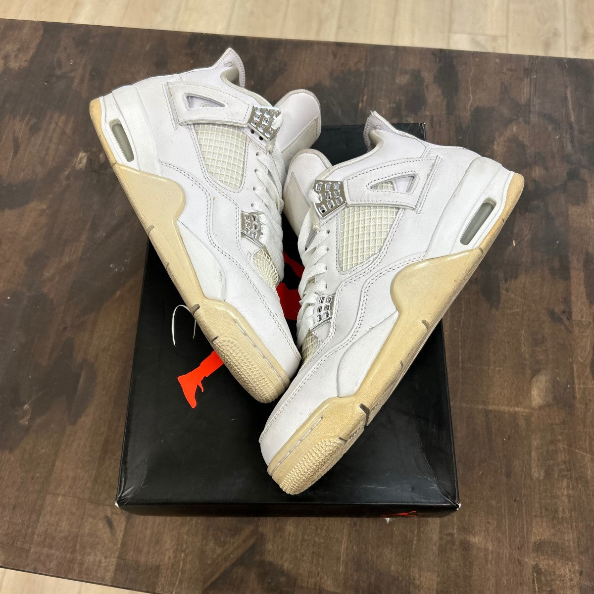 Jordan 4 Retro Pure Money (2017) - Image 1