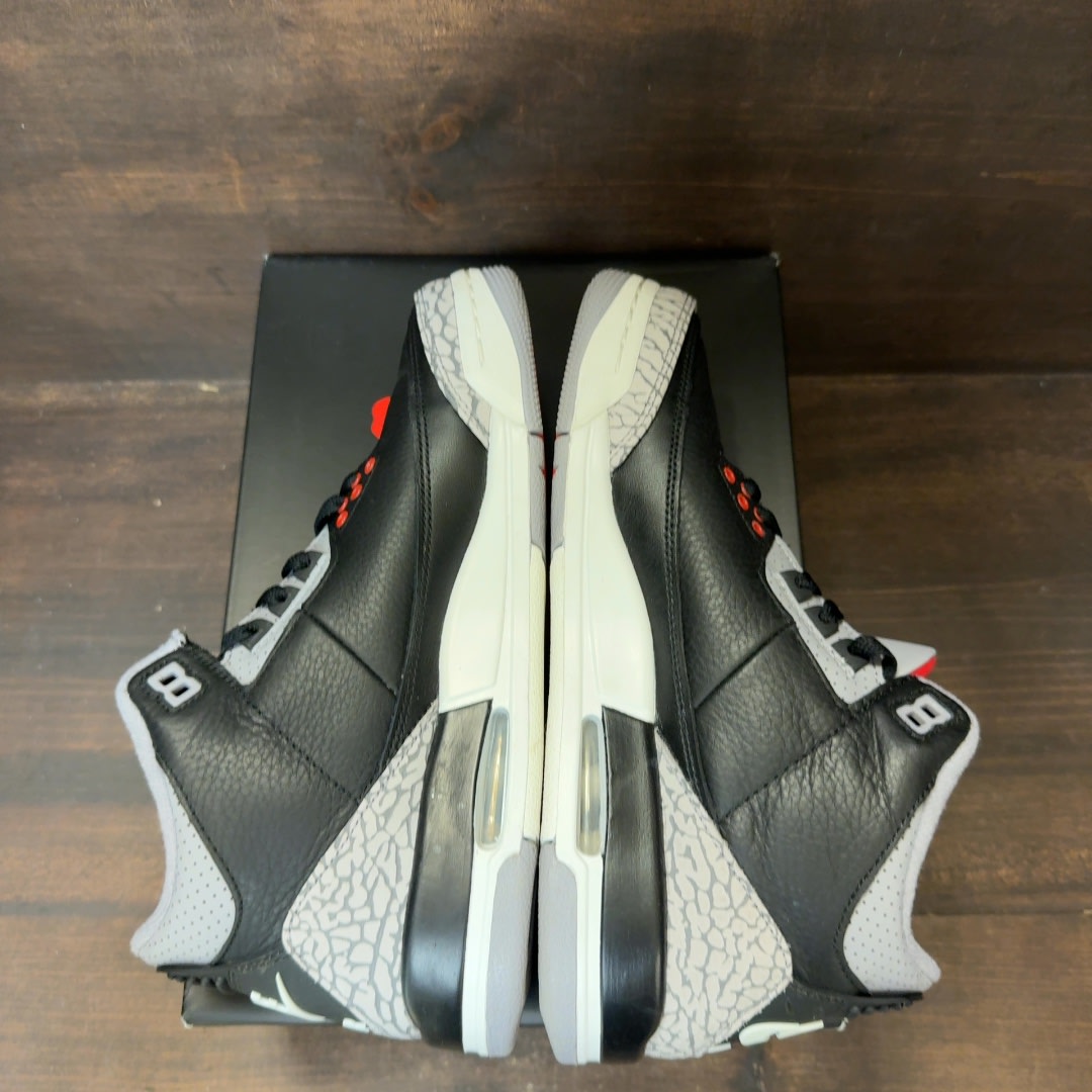 Jordan 3 Retro Black Cement (2024) (GS) - Image 6