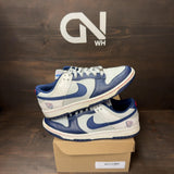 Nike Dunk Low EMB NBA 75th Anniversary Brooklyn Nets Size 9 (Pre-Owned) - Image 1