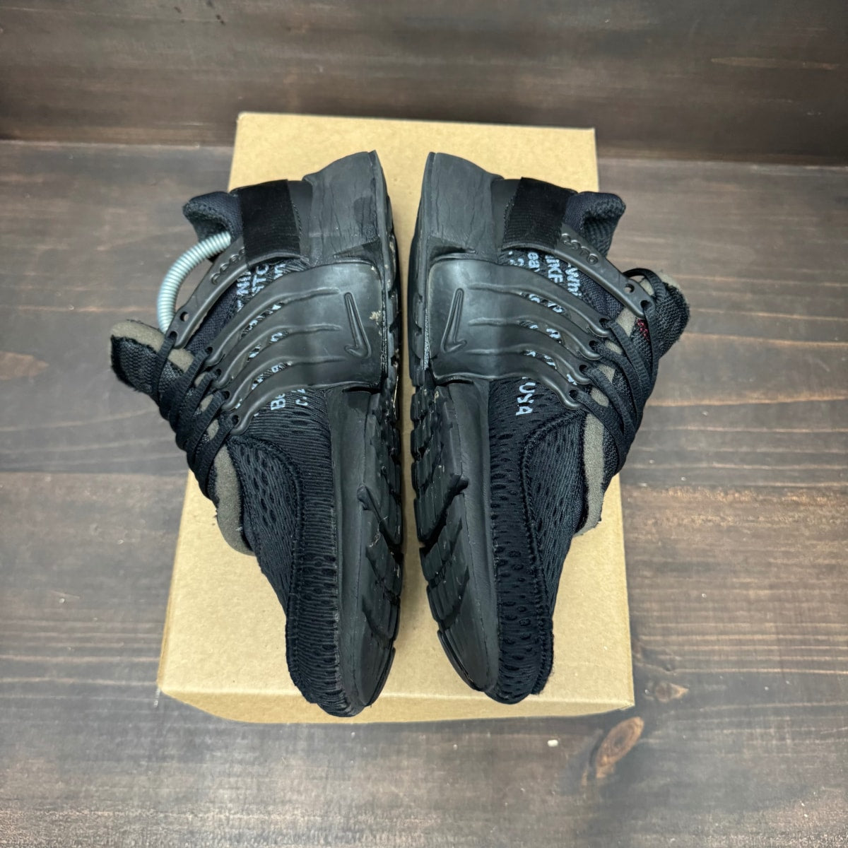 Nike Air Presto Off-White Black (2018) Size 7 (Pre-Owned) - Image 4