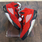 Jordan 5 Retro Raging Bull Red (2021) Size 12 (Pre-Owned) - Image 1