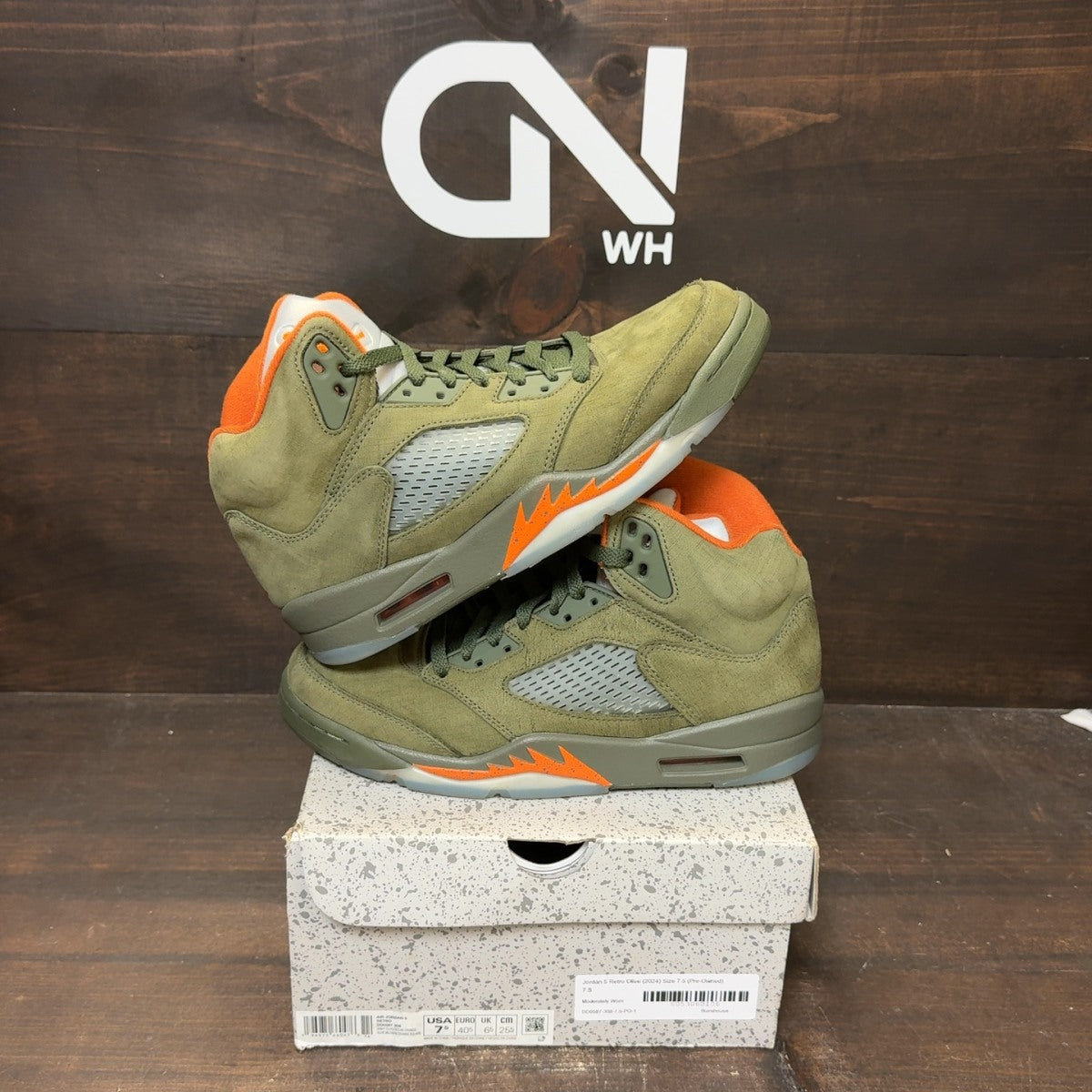 Jordan 5 Retro Olive (2024) - Image 1