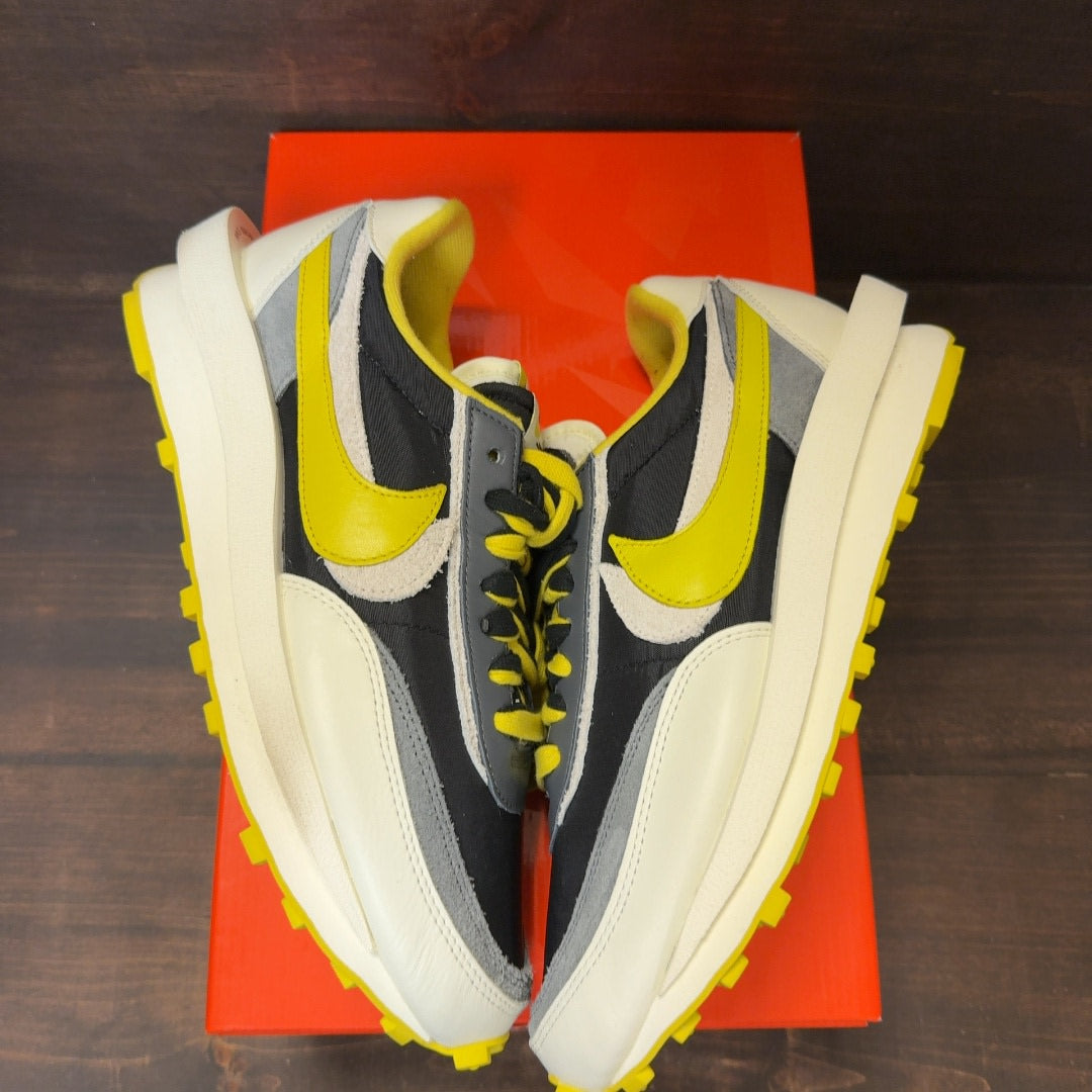 Nike LD Waffle sacai Undercover Black Bright Citron - Image 2