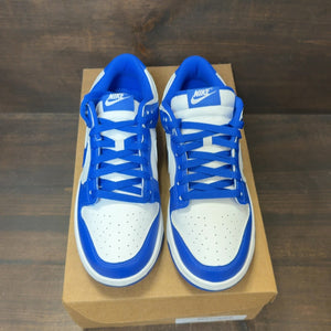 Nike Dunk Low White Hyper Royal (2025) Size 8 (Pre-Owned) - Image 3