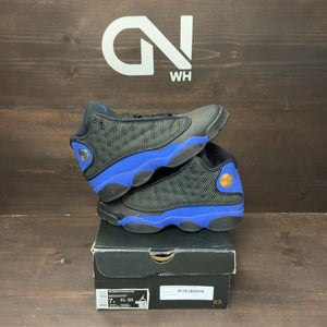 Jordan 13 Retro Black Hyper Royal (GS) - Image 1