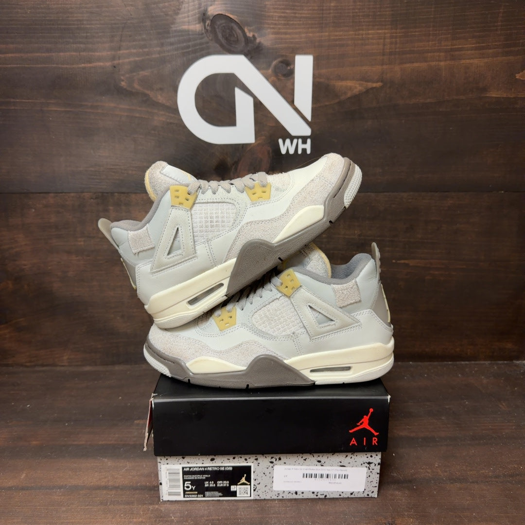 Jordan 4 Retro SE Craft Photon Dust (GS) - Image 1