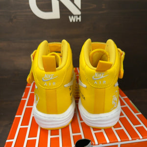 Nike Air Force 1 Mid SP Off-White Varsity Maize - Image 4