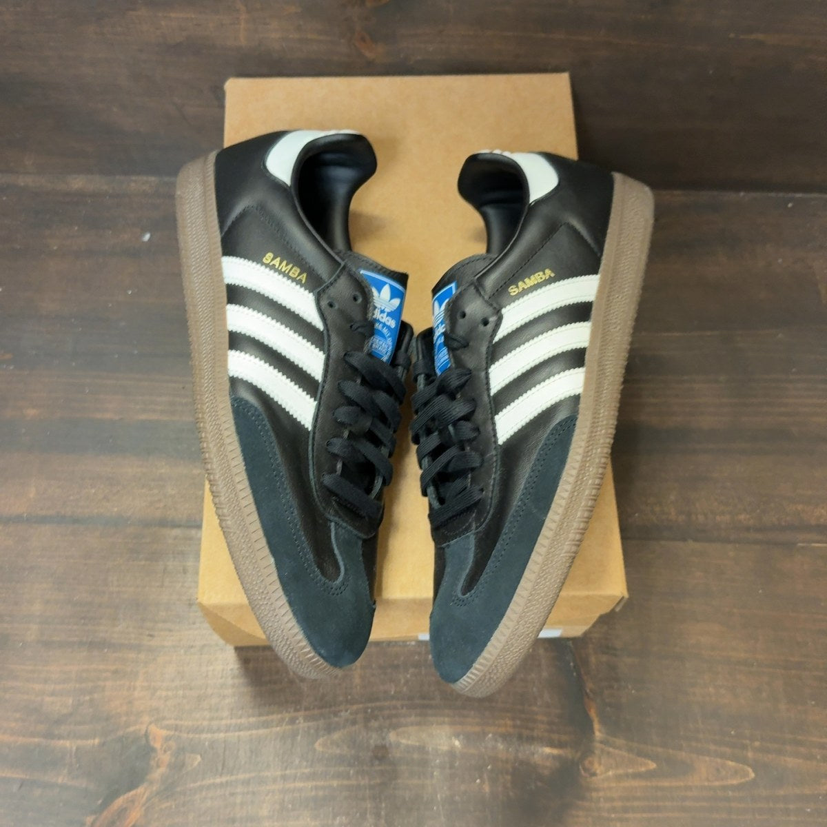 adidas Samba OG Black White Gum Size 11.5 (Pre-Owned) - Image 2