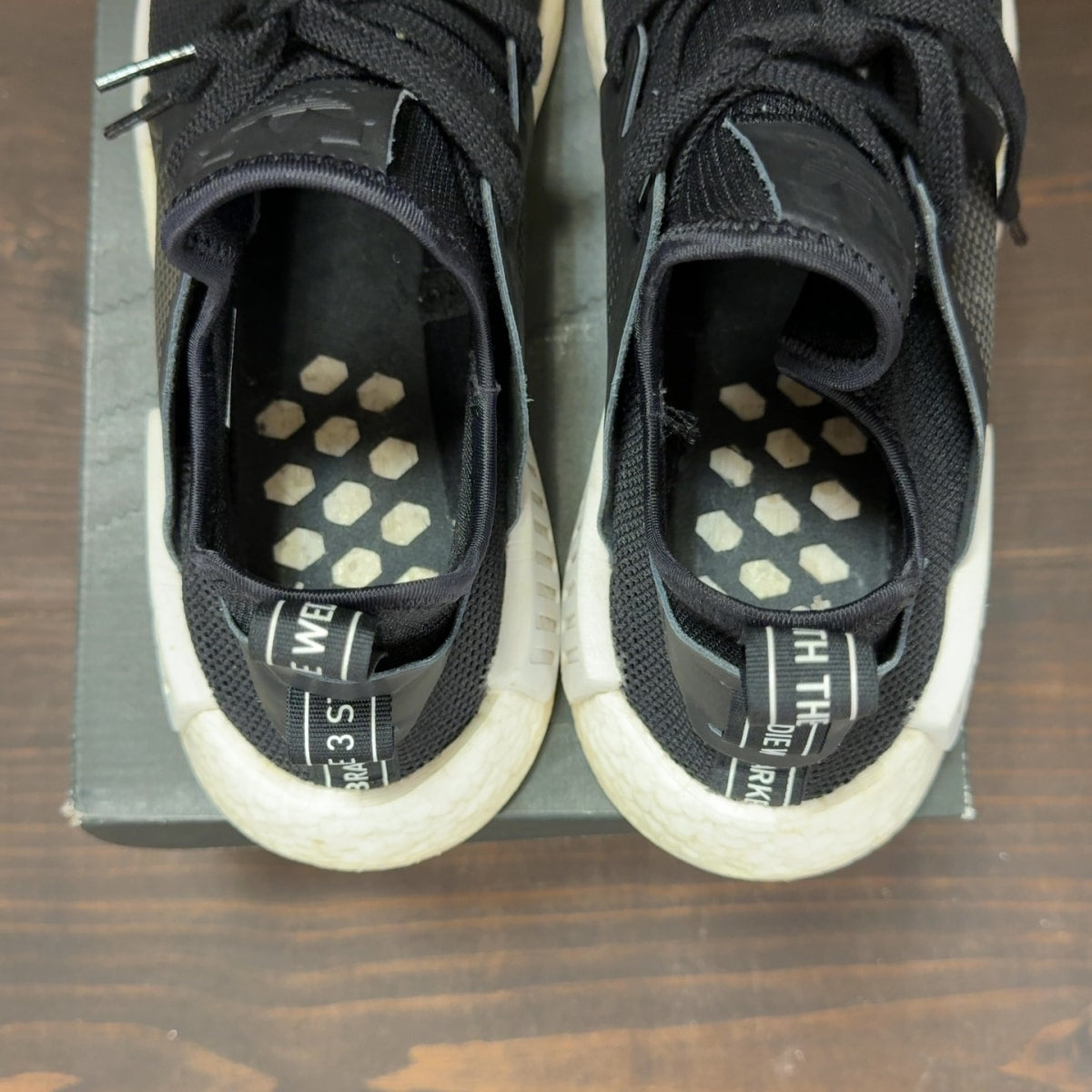 adidas NMD XR1 Black White - Image 5