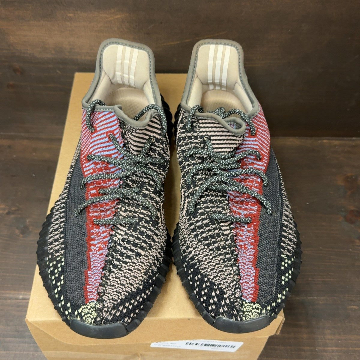 adidas Yeezy Boost 350 V2 Yecheil (Non-Reflective) Size 9.5 (Pre-Owned) - Image 3