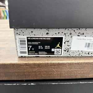 Jordan 4 Retro Cacao Wow (GS) - Image 6
