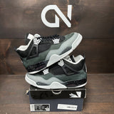 Jordan 4 Retro Fear (2024) Size 8.5 (Pre-Owned) - front