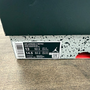 Jordan 4 Retro White Cement (2025) Size 13 (Pre-Owned) - Image 6
