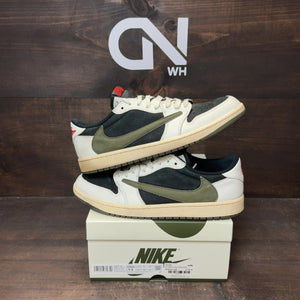 Jordan 1 Retro Low OG SP Travis Scott Olive (Women's) Size 13W (Pre-Owned)