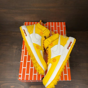 Nike Air Force 1 Mid SP Off-White Varsity Maize - Image 2