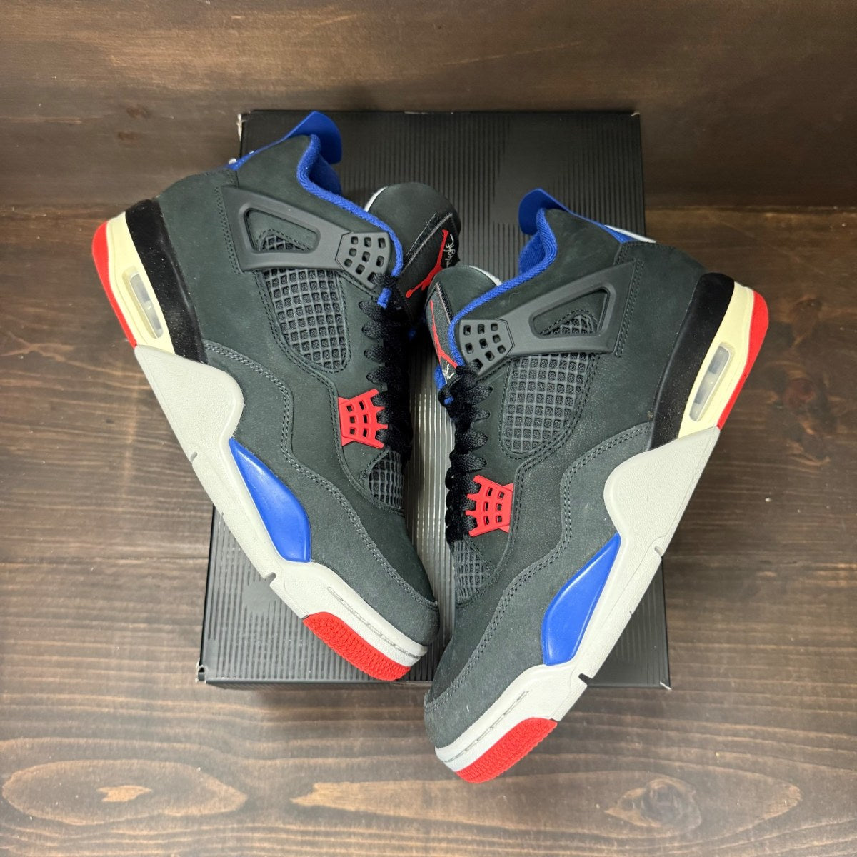 Jordan 4 Retro Rare Air (White Lettering) Size 9.5 (Pre-Owned) - Image 2