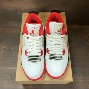 Jordan 4 Retro Fire Red (2020) (GS) Size 6Y (Pre-Owned) - Image 3