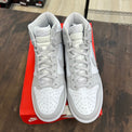 Nike Dunk High Retro White Vast Grey - Image 2