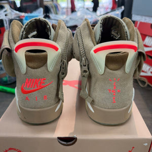 Jordan 6 Retro Travis Scott British Khaki Size 9 (Pre-Owned)