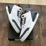 Jordan 3 Retro SE Fire Red Denim (GS) - Image 1