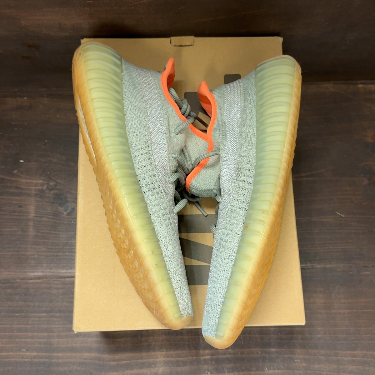 adidas Yeezy Boost 350 V2 Desert Sage Size 10 (Pre-Owned) - back