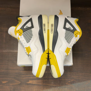 Jordan 4 Retro Vivid Sulfur (Women's) Size 8.5W (Pre-Owned) - aux