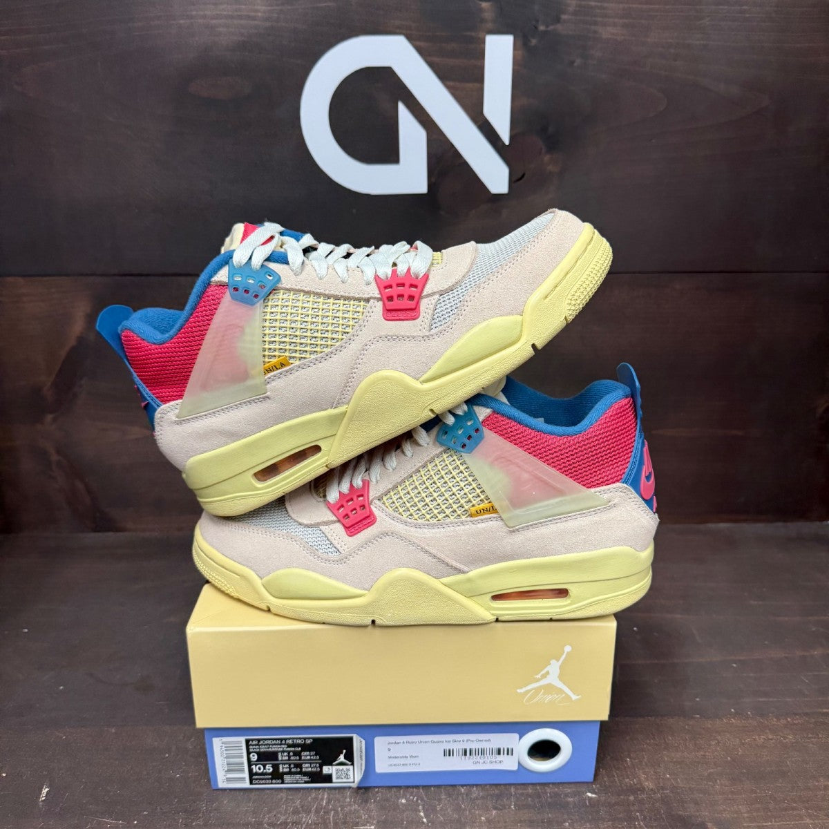 Jordan 4 Retro Union Guava Ice - Image 1