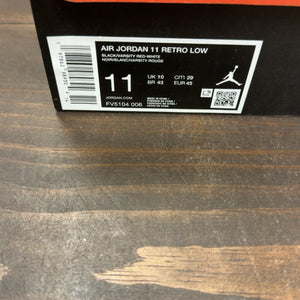 Jordan 11 Retro Low Bred (2025) - Image 9