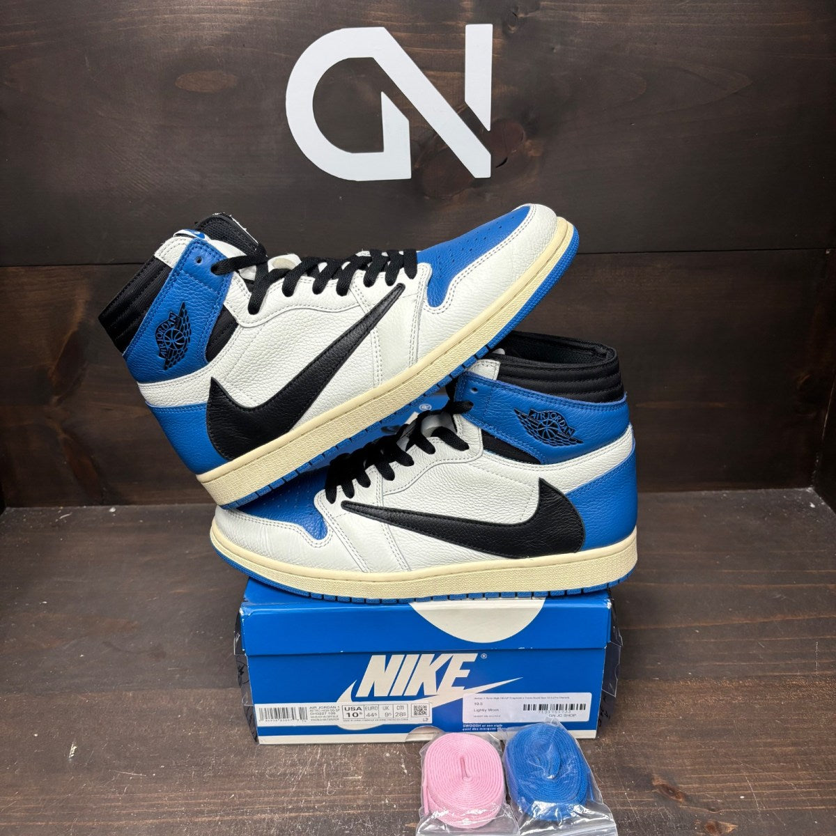 Jordan 1 Retro High OG SP Fragment x Travis Scott - Image 1