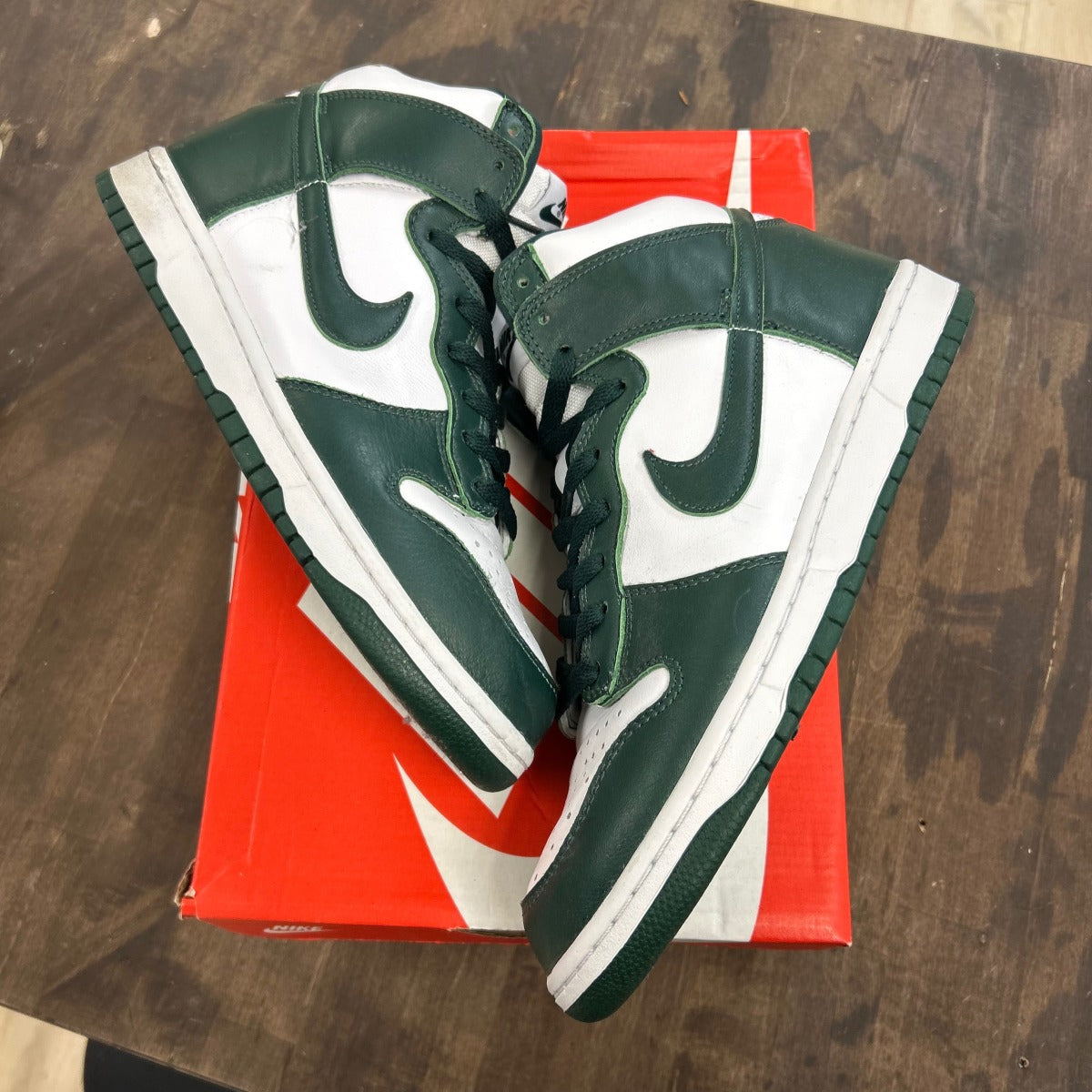 Nike Dunk High Spartan Green - Image 1